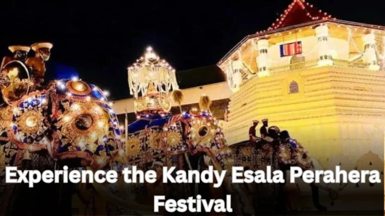 Kandy Esala Perahera festival is one of Asia’s grandest cultural and religious events