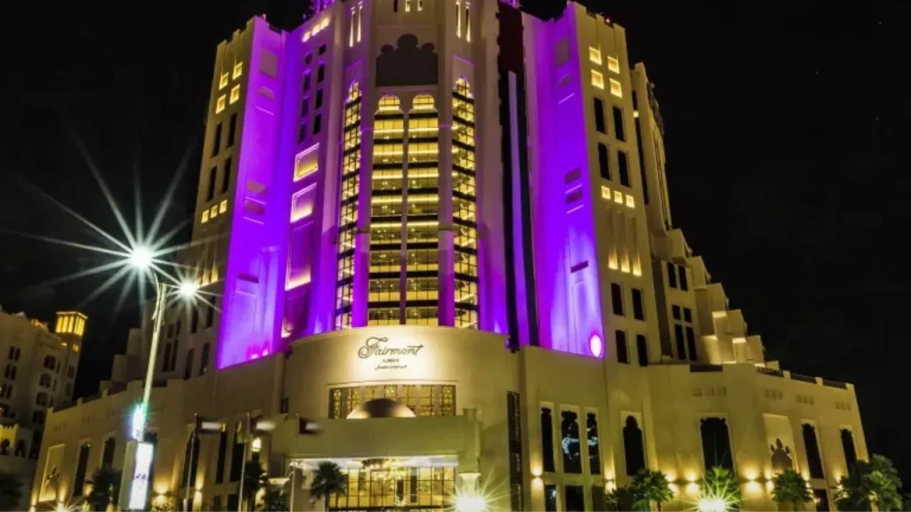 Dine in the dark at Noire Fairmont